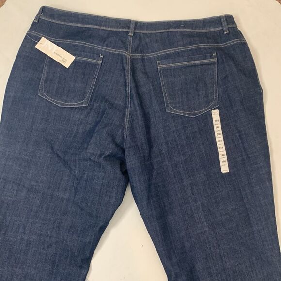 Jones New York Jeans Woman’s Sz 24W Stretch Bootcut Denim 5 Pocket Inseam 33 NEW - Picture 6 of 6
